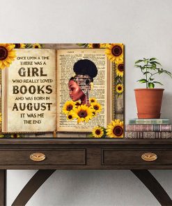 August Girl Canvas HXDT190308