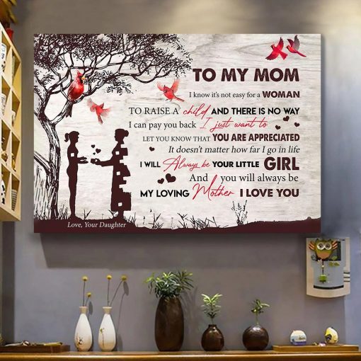 Mom And Daughter Canvas HXDT250201